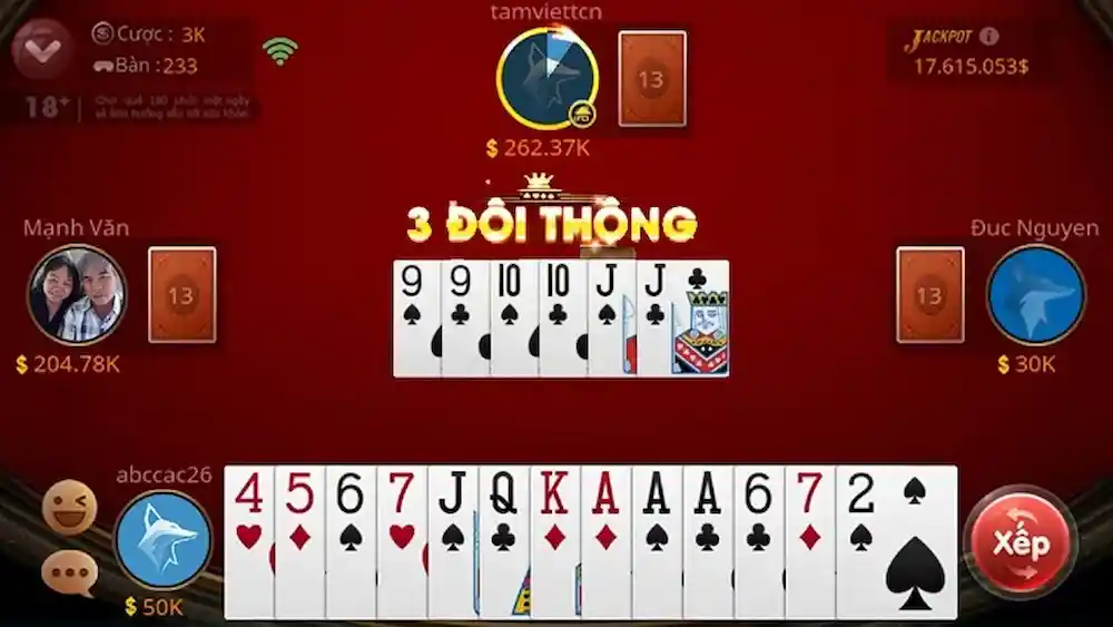 Game bài Tiến Lên Miền Nam PG88